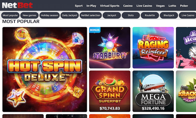 Bonus Code Netbet Casino